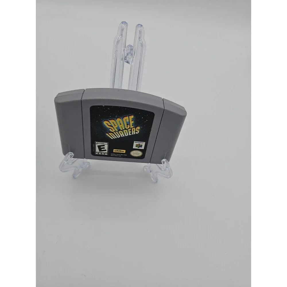 Space Invaders (Nintendo 64, 1999) Tested / Authentic - N64with manuel